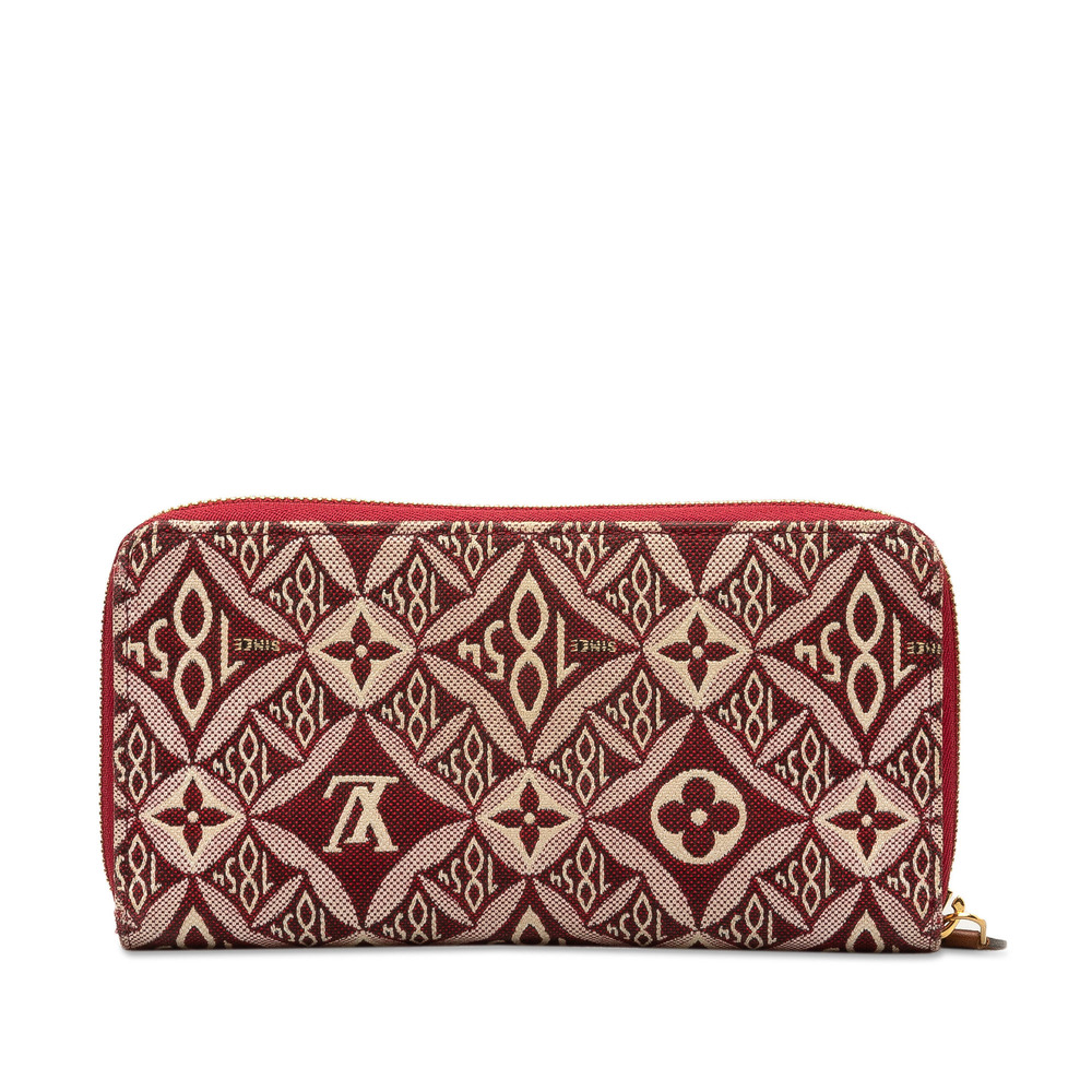 LOUIS VUITTON Monogram Jacquard Since 1854 Zippy Long Wallet Long Wallets - Picture 3 of 12